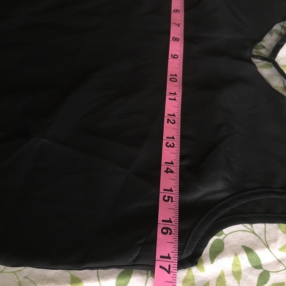 NWOT Sheer black tank top - Picture 2 of 4